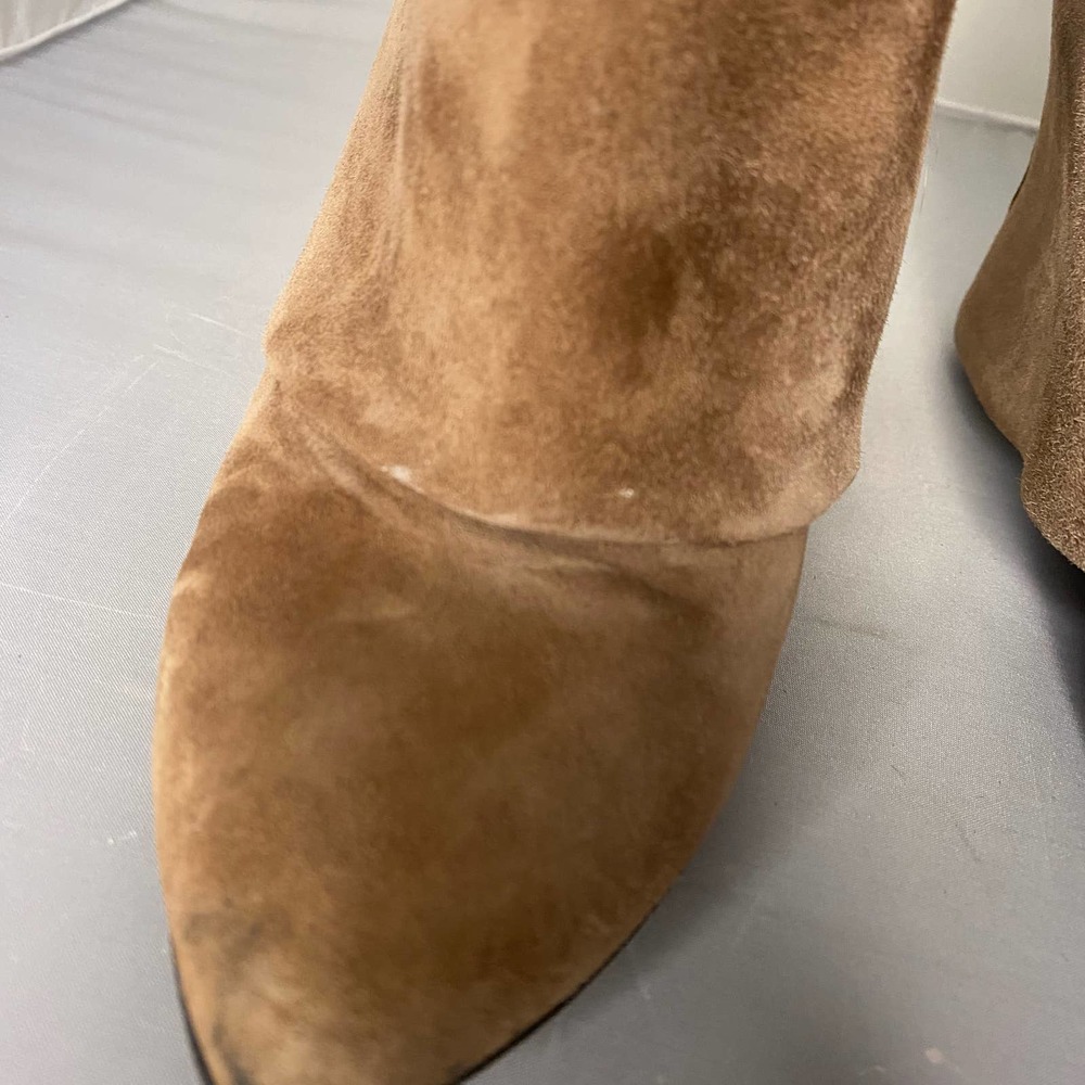 Givenchy Shark Tooth Foldover Wedge Boots 10 - Picture 4 of 14